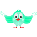 download Tweet Bird clipart image with 315 hue color