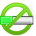 download No Smoking Icon clipart image with 90 hue color