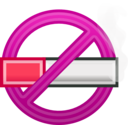download No Smoking Icon clipart image with 315 hue color