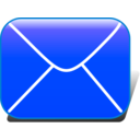 download E Mail clipart image with 180 hue color