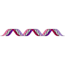 download Dna clipart image with 135 hue color