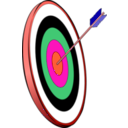 download Arrow In The Gold clipart image with 315 hue color