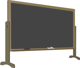 Blackboard With Stand