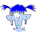 download Duvelena clipart image with 180 hue color