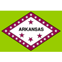 download Flag Of Arkansas clipart image with 90 hue color