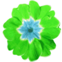 download Flower 11 clipart image with 135 hue color