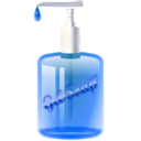 download Gel Soap Dispenser clipart image with 180 hue color