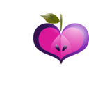 download Red Heart clipart image with 270 hue color