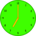 download Clock clipart image with 45 hue color