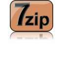 7zip Glossy Extrude Brown