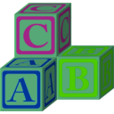 download Abc Blocks Petri Lummema 01 clipart image with 90 hue color