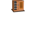 download Cupboard clipart image with 0 hue color