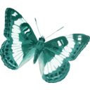 download Limenitis Trivena clipart image with 135 hue color