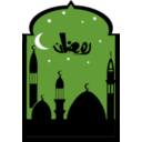 download Ramadan Mosque clipart image with 225 hue color