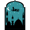 download Ramadan Mosque clipart image with 315 hue color