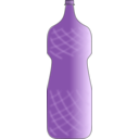 download Water Bottle clipart image with 180 hue color