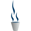 download Cup Of Cofee clipart image with 180 hue color