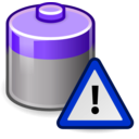download Tango Battery Caution clipart image with 225 hue color