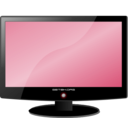 download Lcd Widescreen Monitor clipart image with 135 hue color