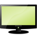download Lcd Widescreen Monitor clipart image with 225 hue color