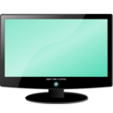 download Lcd Widescreen Monitor clipart image with 315 hue color