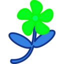 download Flower clipart image with 90 hue color