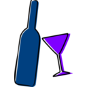 download Alcohol clipart image with 90 hue color