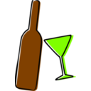 download Alcohol clipart image with 270 hue color