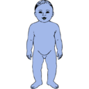 download Toddler clipart image with 180 hue color