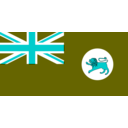 download Flag Of Tasmania Australia clipart image with 180 hue color