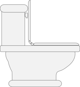 Toilet Seat Open
