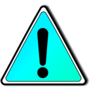 download Warning Sign clipart image with 135 hue color