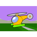download Helicopter clipart image with 45 hue color