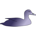 download Duck clipart image with 225 hue color