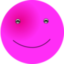 download Smiley Simple clipart image with 270 hue color