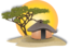 African Hut