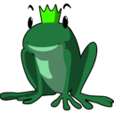 download Frog Prince clipart image with 45 hue color