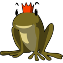 download Frog Prince clipart image with 315 hue color