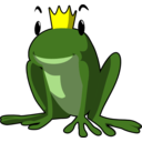 download Frog Prince clipart image with 0 hue color