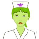 download Nursing Cap clipart image with 45 hue color