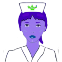 download Nursing Cap clipart image with 225 hue color