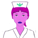 download Nursing Cap clipart image with 270 hue color