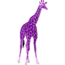 download Another Giraffe clipart image with 270 hue color