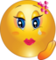 Cute Girl Crying Smiley Emoticon
