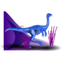 download Gallimimus Mois S Rinc 03r clipart image with 180 hue color