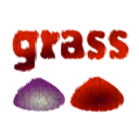 download Grass Filter clipart image with 270 hue color