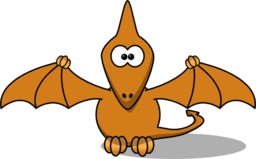 Cartoon Pterodactyl