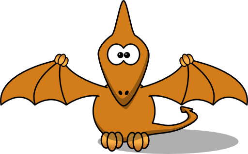 Cartoon Pterodactyl