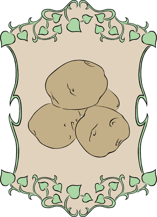 Garden Sign Potatos