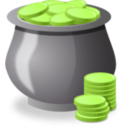 download Money Pot clipart image with 45 hue color